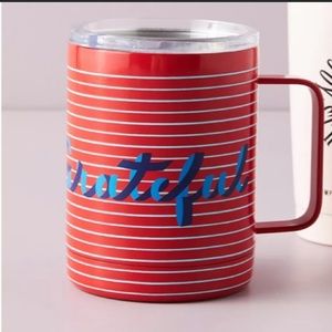 Anthropologie Optimist Travel Insulated Mug